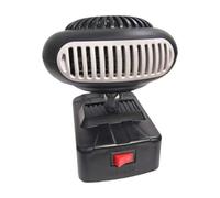 Generico Space Heater | Battery Powered 90° Rotatable Auto Defogger | Electric Window Safe Defogging Heaters for Tricycles Truck Vehicle Automotive Motorbike Sedan Pickup SUV Cart Office Indoor