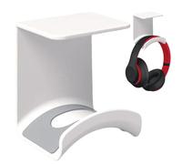 Generico Space Saver Headphone Hook, Adhesive Wall Mount Headset Hanger Rack, Desk Organizer Gaming Audio Stand System, Compact Headset Storage Bracket, Home Dorm Room Gaming Accessory Holder
