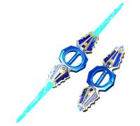 Generico Spada Laser a Doppia Lama 2 in 1,Luminosa,Retrattile,Estensibile e con Effetti sonori,Lama Retrattile per Adulti,Cosplay,duello,Regalo 3194