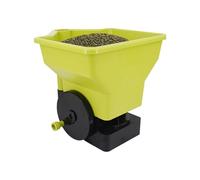 Generico Spandiconcime Manuale,Spandiconcime a Mano di precisione con Shaker,Seminatore Portatile per Prato - per Giardino, Prato, Cortile, scioglimento Neve, marciapiede e Strada