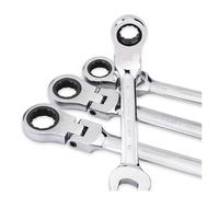 Generico spanner, Chiave a cricchetto combinata metrica testa flessibile a cricchetto standard 11-15mm robusti strumenti for chiavi in acciaio al cromo vanadio,tools(12mm)