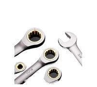 Generico spanner, Set di chiavi combinate a cricchetto da 24/30 pezzi con rack organizer in acciaio Cr-V,tools(30 pcs)