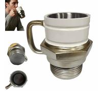 Generico Spark Plug Coffee Mug,Spark Plug Mug,Resin Coffee Cup for Car Lovers,personalized Auto-Inspired Gift,Creative Sparkplug Cup for Gearheads,Collectors,Mechanics (1 pcs)