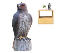 Generico Spaventapasseri Gufo - Repellente per da Gufo, Esca da Gufos per Spaventare L', Statua Realistica di Great Horned Owl per Spaventare Gli | Protettore da Giardino Resistente per