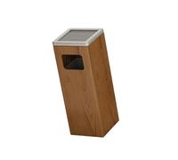 Generico Spazi pubblici Durevole Butt Can, Posacenere Pavimento Esterni e Pattumiera, for Marciapiedi Hotel Parchi Giardini Aree Sceniche(Color 1,25x25x75cm)