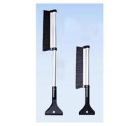 Generico Spazzola da Neve e Raschietto for Ghiaccio Estensibile for Auto e Camion - Strumento for la rimozione della Neve Retrattile 2 in 1 con Raschietto for Brina, Ghiaccio e Neve sul Parabrezza
