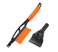 Genérico Spazzola da neve | Raschietto per ghiaccio rimovibile per parabrezza auto | Spazzola multifunzionale invernale | per auto camion e uso quotidiano