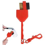 Genérico Spazzola detergente per mazze da golf | detergente doppio lato per mazze da golf - pulisce le scanalature di asta - per praticare allenamento palestra campo esterno partito