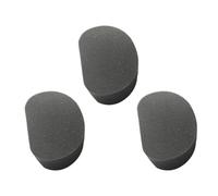 Generico Spazzola for cera for pneumatici, compatibile con spugne for auto, strumento di lavaggio sostitutivo, spugne for lucidatura ruote(Black14x9x3cm)