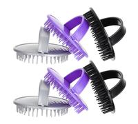 Generico Spazzola per Shampoo 6 Pezzi Pettine per Lavaggio Chioma e Massaggio del Capelluto per Chioma Ricci e Mossi Umidi e Asciutti per Massaggio Rilassante Sotto la Colore Casuale