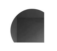 Generico Specchio cosmetico cosmetico bagno senza cornice, argento sicurezza antideflagrante HD, for soggiorno, camera letto, guardaroba, ingresso(Left,70x70cm)