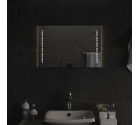 Generico Specchio da Bagno con Luci LED 40x60 cm,Trasparente,2.9kg,3154046