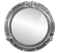 Generico Specchio da Parete Design Oblò Ø50 cm in Alluminio e Vetro,Specchi-357850