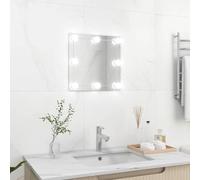 Generico Specchio da Parete Quadrato con Luci LED in Vetro,Specchi-3078635