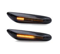 Generico Specchio Luci 2x Indicatore Laterale Dinamico Luci Che Scorre Per E46 E90 E83 E X1 X3 Car Styling Di Direzione Luce Lente Affumicata