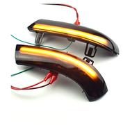 Generico Specchio Luci Per VW Per GOLF 5 Per GTI Per Jetta MK5 Blu Dinamico Indicatori Direzione Blinker Acqua Che Scorre Lampeggiante Luce Per Passat B5. B6(Giallo)