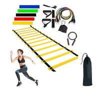 Generico Speed Agility Set - Adjustable Soccer Equipment, Foldable Athletic Tool, Training Drill Accessory | Durable Fitness Performance Kit, Professional Coordination Aid for Athletes of all Ages