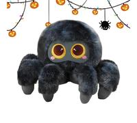 Generico Spider Plush - Adorable 11.8-Inch Big-Eyed Stuffed Toy for Fun Halloween Décor and Everyday Cuddling, Soft Doll with Legs for Kids Adults, Sofa Chair Nursery Bedroom