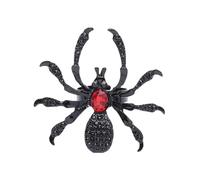 Generico Spider Rings - Adjustable Open Ring Gothic costumeJewelry Rhinestone Spider Design Creepy Accessory|Halloween Party Favor Cosplay Events costumeNights Trick Treat Use Gift Idea Party Props