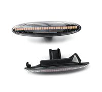 Generico spie luminose 1 Paio Di Indicatori Direzione Laterali Automatici Dinamici Per Toyota Per Decollo UZZ40 Per Highlander 2007-2013(Style 2)