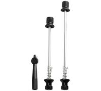 Generico Spiedino a sgancio rapido della Ruota Anteriore - per Cuscinetto antifurto Pieghevole, Strumento spiedino in Alluminio, Vite del e Posteriore | Parte Professionale Lucchetto Bici Ciclismo pi