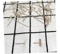 Generico Spilli T con Scatola di Plastica 50 in Inossidabile 45mm Facili da Inserire e Rimuovere per Parrucche per Cucire e Lavorare a Maglia