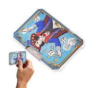 Generico Spinner Dice - Fingertip Fidget Rolling Game | ABS Rotating Wheel with Numbered Dice Design, Handheld Stress Relief Toy, Compact Party Game Accessory for Travel and Family Fun
