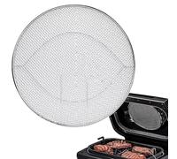 Generico Splatter Shield - 12In Stainless Steel Fine Mesh Double-Layer Splatter Screen | Splash Guard for Frying Pan Air Fryer Accessories Durable Oil Resistant Kitchen Tool