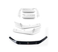 Generico Spoiler Inferiore Diffusore Auto per Accord 10th 2018-2020 Diffusore Posteriore Spoiler Laterale Splitter Canard Copertura Trim+Paraurti Anteriore Labbro Diga d'Aria Lama