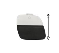 Generico Spoiler Inferiore Diffusore Auto per Benz per W214 E300 E350 Versione Sport 2024-2026 Paraurti Posteriore Gancio di Traino Copertura degli Occhi A2148856704