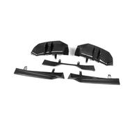 Generico Spoiler Inferiore Diffusore Auto per BMW per Serie 5 G68 2024-IN Passo Lungo Diffusore Posteriore Paraurti Pz/Set Labbro in Vera Fibra di Carbonio A Secco