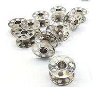 Generico Spoline, Bobine, Rocchetti in Metallo per Macchina da Cucire Domestica Bernina Artista, Aurora, Activa, Virtuosa, 801, 808, 810, 811, 1005, 1008, 1010 | 10 Pezzi | Singer Catania