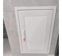 Generico Sportello Ispezione Sportello di Accesso Chiudibile A Chiave Bianco 30x60 40x80 50x80 60x100 70x130, Sportello di Revisione in Lega di Alluminio per Aria Condizionata/Interruttori(35x40cm)