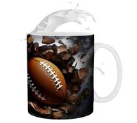 Generico Sports Theme Drinkware - Casual Morning Mug, Kitchenware Gift, Ergonomic Handle Piece | Stylish Household Accessory, Ceramicware Item for Office Home Intake Refreshment
