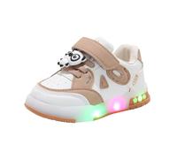 Generico Sportschuhe Moda Bambino Scarpe da Ginnastica Bambini Traspirante Ragazzi e Ragazze Assorbimento degli Urti Comode Sportive Sneakers con Luci nella Suola per Il Tempo Libero
