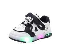Generico Sportschuhe Moda Bambino Scarpe da Ginnastica Bambini Traspirante Ragazzi e Ragazze Assorbimento degli Urti Comode Sportive Sneakers con Luci nella Suola per Il Tempo Libero