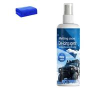 Generico Spray Antighiaccio per Neve - Agente Sciogliente per Ghiaccio Antiappannamento per Parabrezza da 100 Ml | Rimozione Rapida del Ghiaccio Finestrini dei Veicoli | Adatto per Auto, Camion