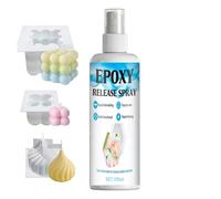 Generico Spray distaccante per - Spray distaccante siliconico, Formula Antiaderente ad Asciugatura Rapida da 100 ml con ugello di Facile Applicazione, Agente lubrificante per colata, Agente per p