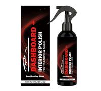 Generico Spray Lucidante per Interni Auto - Spray da 120 Ml per Il Restauro delle Guarnizioni Interne Auto,Detergente per Il Rinnovamento dei Veicoli - per Berlina SUV Camper Furgone Sedili Cruscotto