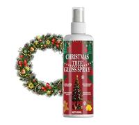 Generico Spray per Albero di Natale,di Lucentezza 100ML - Brillantezza Luminosa E A Lunga Durata - per Rami di Pino Ghirlande Metalliche Finestre della Casa l