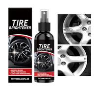 Generico Spray per Pneumatici - 100ml Rivestimento per Gomme | Pulitore E Brillante per Pneumatici - per Un Aspetto Come Nuovo di Lunga Durata Brillante Lucente per Camion Moto Camper