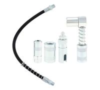 Generico Sprayer per Grasso Accessori di Lubrificazione | Kit di Sostituzione per Tubi di Spruzzatore di Grasso,Accessori Veicolo Resistente Acciaio Carbonio Macchinari Industriali Autoveicolo