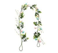 Generico Spring Garland - 5ft Artificial Egg Spring Decorations | Easter Garlands - for Indoor Home Room Dormitory Window Porch Daily Holiday Thanksgiving Party Vacation Photo