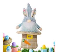 Generico Spring Gnomes, Pasqua Bunny GNOME,Imparcati scandinavi Tomte gnomi | Giocattolo Rustico Rudolph Plushie, Bambola fortunata Senza Volto Fatta per Le Feste