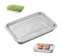 Generico Sprout Growing Kit - 32x22x4.8cm Heavy-Duty Reusable Cultivation - Versatile Sprouting Tray For Plants Growing - For Hydroponics Transplantation Microplants Indoor Gardening Greenhouse