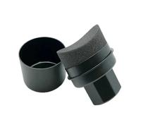 Generico Spugna for lucidatura cerchi auto, con coperchio, for lavaggio pneumatici, con ventosa e acqua, for lucidatura pneumatici, compatibile con strumenti for la pulizia dell'auto.(Black)