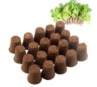 Generico Spugne di Coltivazione per,20 Pezzi di Crescita di Ricambio,Moduli Idroponici per Giardino - per Verdure Fiori in Sistemi di Terreno Giardino