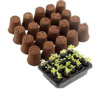 Generico Spugne per la Crescita - 20 Pezzi di Crescita di Ricambio | Ricambi per Sistemi Idroponici,per Verdure Fiori in Sistemi di Terreno Giardino