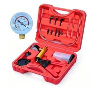 Generico Spurgo a Vuoto - Kit Aspiratore con Manometro per Test Pressione,Kit per Spurgo Impianto Frenante,per Cambio Olio Manutenzione Auto Officina Garage Casa