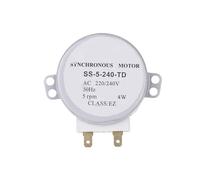 Generico SS-5-240-TD 220/240V 4W 5RPM Micromotore sincrono for soffiante aria calda 50Hz Motore for vassoio forno a microonde